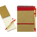 Libreta Ecologica ( Rojo, Impresion Un Color)