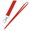 Lanyard Porta-Credencial (Rojo, Impresion Un Color)