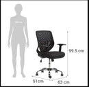 Silla Escritorio Respaldo Malla Bend