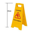 Señaletica Piso Humedo Amarillo 61 Cm
