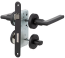 Cerradura Embutida Milano Black B40 Baño