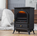 Chimenea Electrica Ptc Clasica 1800 W Aire Forzado Negro