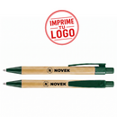 Boligrafo Bamboo Sustenta (Verde, Impresion Un Color)