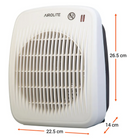 Termoventilador Electrico 2000 W Ht 2018 Blanco