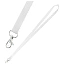 Lanyard Porta-Credencial (Blanco, Impresion Un Color)