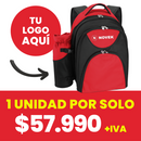 Mochila-Cooler De Picnic 4 Personas Rojo (Impresion Full color)