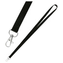 Lanyard Porta-Credencial (Negro, Impresion Un Color)