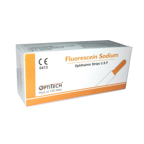 DM 3 CINTA DE FLUORESCEINA CJA X 100