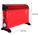 Panel Convector Conveccion Eep-2220Rj Rojo