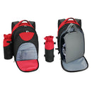 Mochila-Cooler De Picnic 4 Personas Rojo (Impresion Full color)