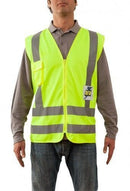 Chaleco Reflectante Amarillo 2 Cintas RFX 