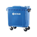 Contenedor Basura Alemán 1.100 Lt Azul Ese