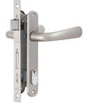 Cerradura Embutida Perfil Aluminio Puerta Abatir Inoxidable