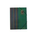 Carpeta Cartulina Con Elástico Azul Diseño