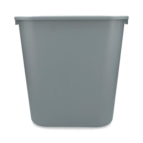 BASURERO PLASTICO MEDIANO TIPO TENEX GRIS 38 CM (6852033052880)