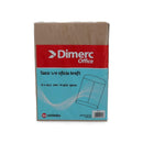 SACO DE PAPEL DIMERC 1/2 OFICIO KRAFT 70 GR 50 UN (6852077879504)