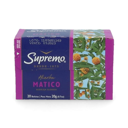 Té Hierbas Matico 20 Bolsas