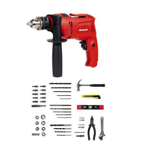 Taladro Percutor Classic 13mm TC-ID 650 E 650W Kit 98 Accesorios