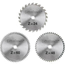 Hojas Sierra Circular 8" Set de 3 Discos