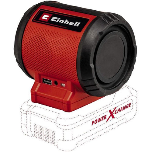 Parlante Bluetooth USB inalámbrico sin batería PXC 18V 85dB TC-SR 18 Li BT-Solo