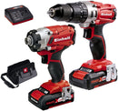 Taladro Percutor y Atornillador de Impacto Inalábrico 18V Expert 2 Baterías PXC Kit TE-CD 18/2 Li-i + TE-CI 18/1 Li 