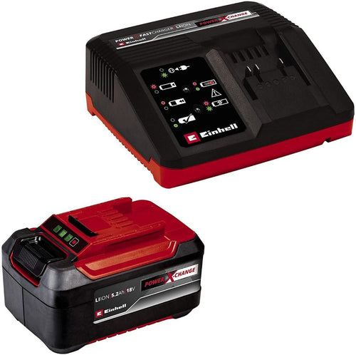 Kit Inicio Cargador + batería 18V Power-X-Change 5,2Ah 