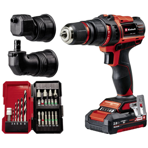 Taladro Atornillador Inalámbrico 18V Expert 1 Batería PXC TE-CD 18/45 3X-Li + 22 Accesorios 