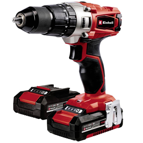 Taladro Percutor Inalámbrico 18V Expert 2 Baterías PXC TE-CD 18/2 Li i + 64 Accesorios 