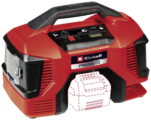 Compresor Híbrido Inalámbrico 18V Expert Sin Batería PXC PRESSITO 18/21 