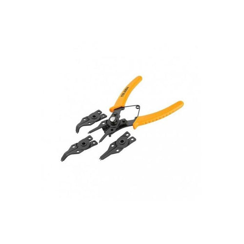 Alicate Sacaseguro Seeger Intercambiable 4 Accesorios
