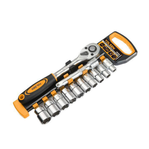Dados 1/2" 10-22mm Juego 12 Piezas