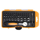 Dados y Puntas 1/4" Juego 38 Piezas