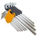 Llaves Torx Estrella T10-T50 Juego 9 Piezas
