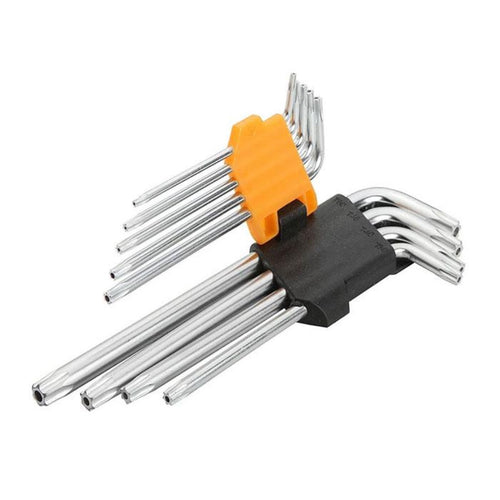 Llaves Torx Estrella T10-T50 Juego 9 Piezas