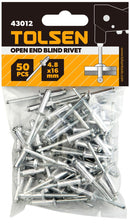 Remache Pop 4.8x16mm Pack 50 un.