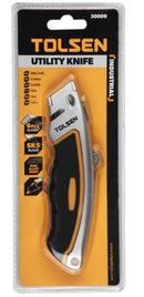 Cuchillo Cartonero Aluminio Retractil  61x19mm
