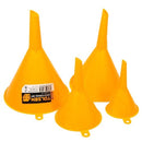 Juego de Embudos plásticos 4 piezas 