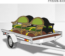 Set de Cintas de Amarre Eslinga 1000Kg 6mt 2 juegos