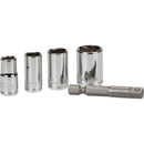 Dados Hexagonales y adaptador 50mm para Taladro 7 a 13mm