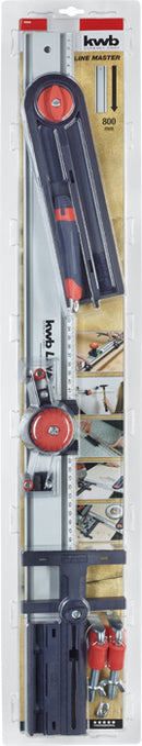 Regla guía universal para carpintería Line Master 10 piezas