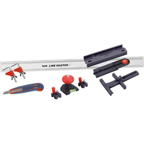 Regla guía universal para carpintería Line Master 10 piezas