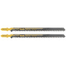 Hojas de sierra caladora para madera T344D (Diente 4mm) 2un. 