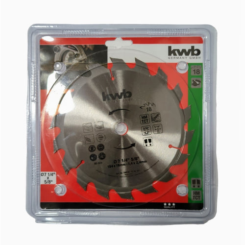 Disco Sierra Circular 7.1/4" / 160mm 18 dientes 