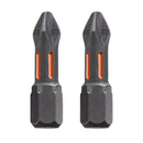 Puntas Phillips Torsion PH2x25mm 2un 