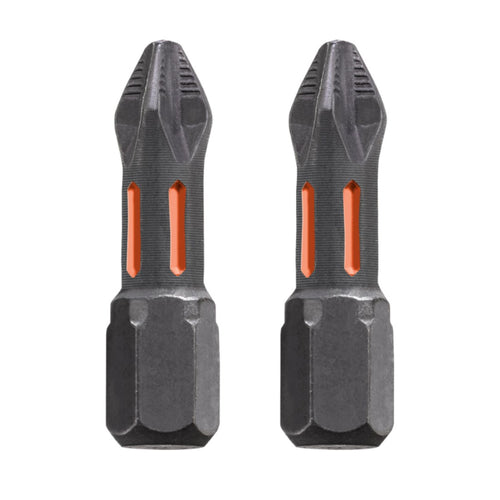 Puntas Phillips Torsion PH2x25mm 2un 