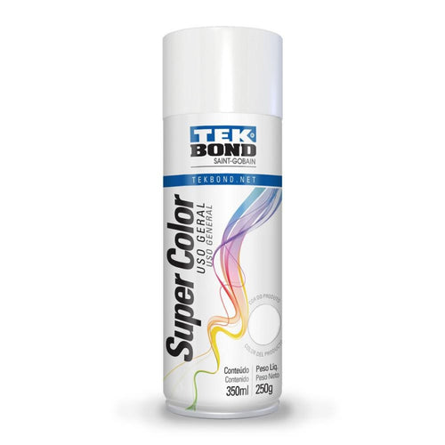 Pintura Acrilica Aerosol 350ml Uso General Blanco Brillante