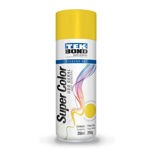 Pintura Acrilica Aerosol 350ml Uso General Amarillo