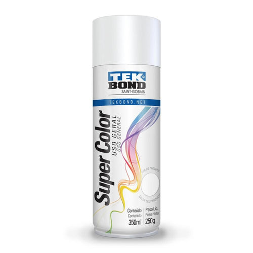 Pintura Acrilica Aerosol 350ml Uso General Blanco Mate