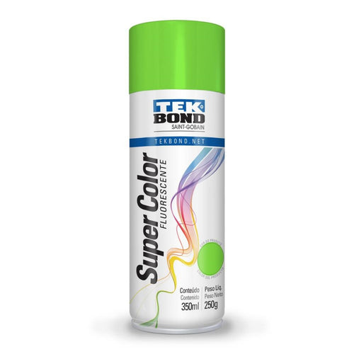 Pintura Acrilica Aerosol 350ml Fluorescente Verde