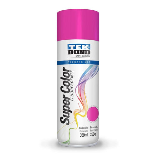 Pintura Acrilica Aerosol 350ml Fluorescente Rosa